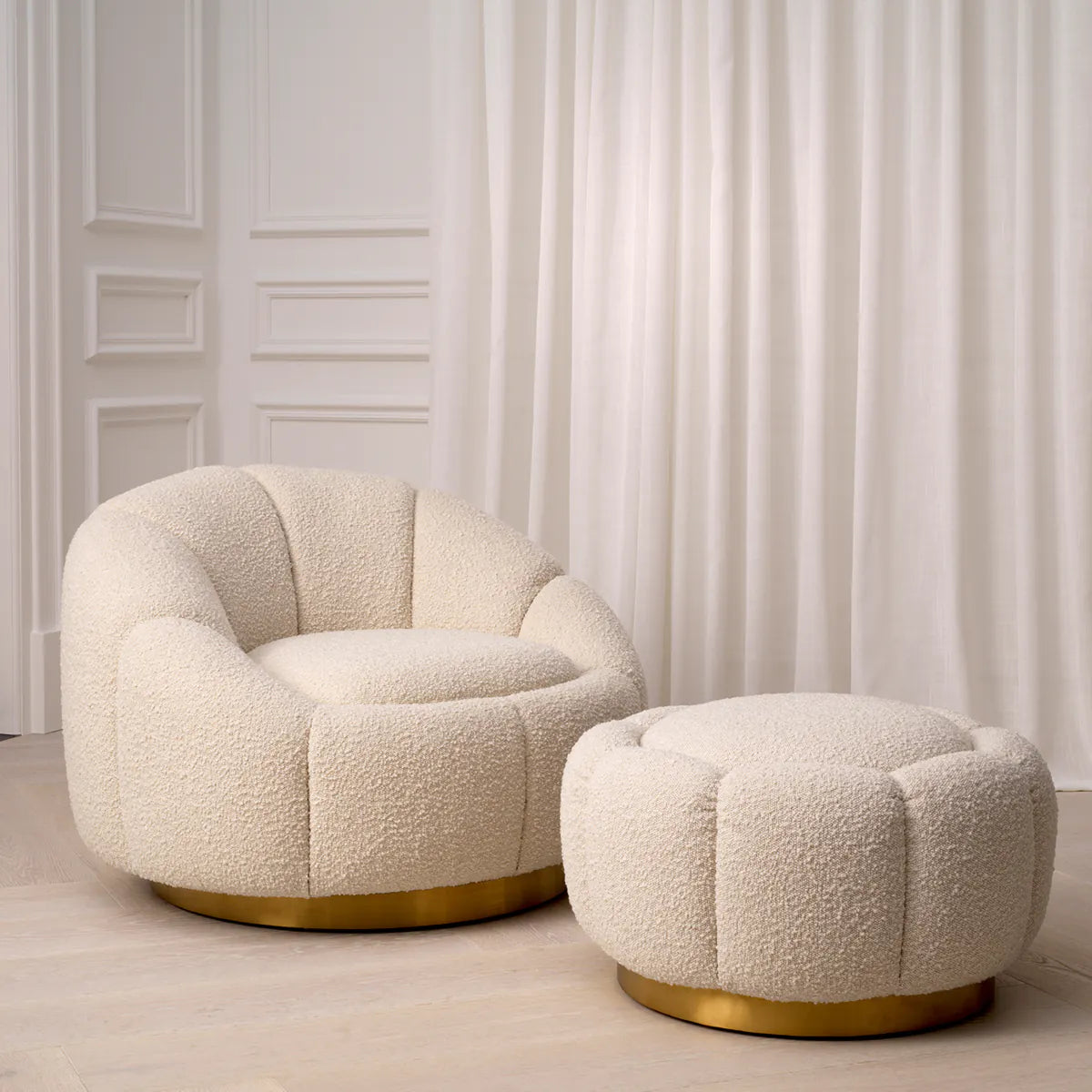 Eichholtz swivel chair Inger