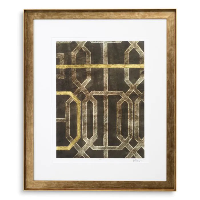 Eichholtz Kunstdruck Trellis Pattern by Ethan Harper II