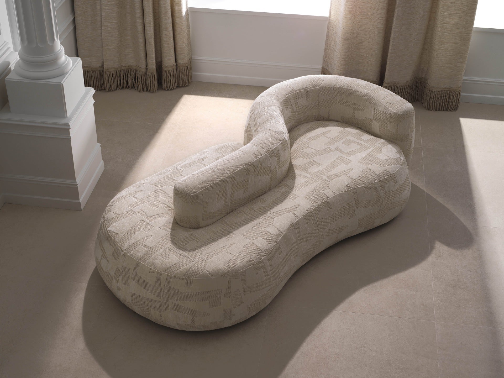 Luxuriös eingerichteter Innenraum mit hochwertigen Eichholtz-Möbeln und stilvollen Design-Accessoires – Inspirationsquelle für Architekten und Innenarchitekten