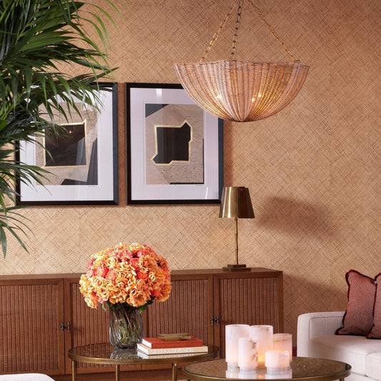 Eichholtz Kunstdrucke Creased Umber by Vanna Lam Eichholtz 119748