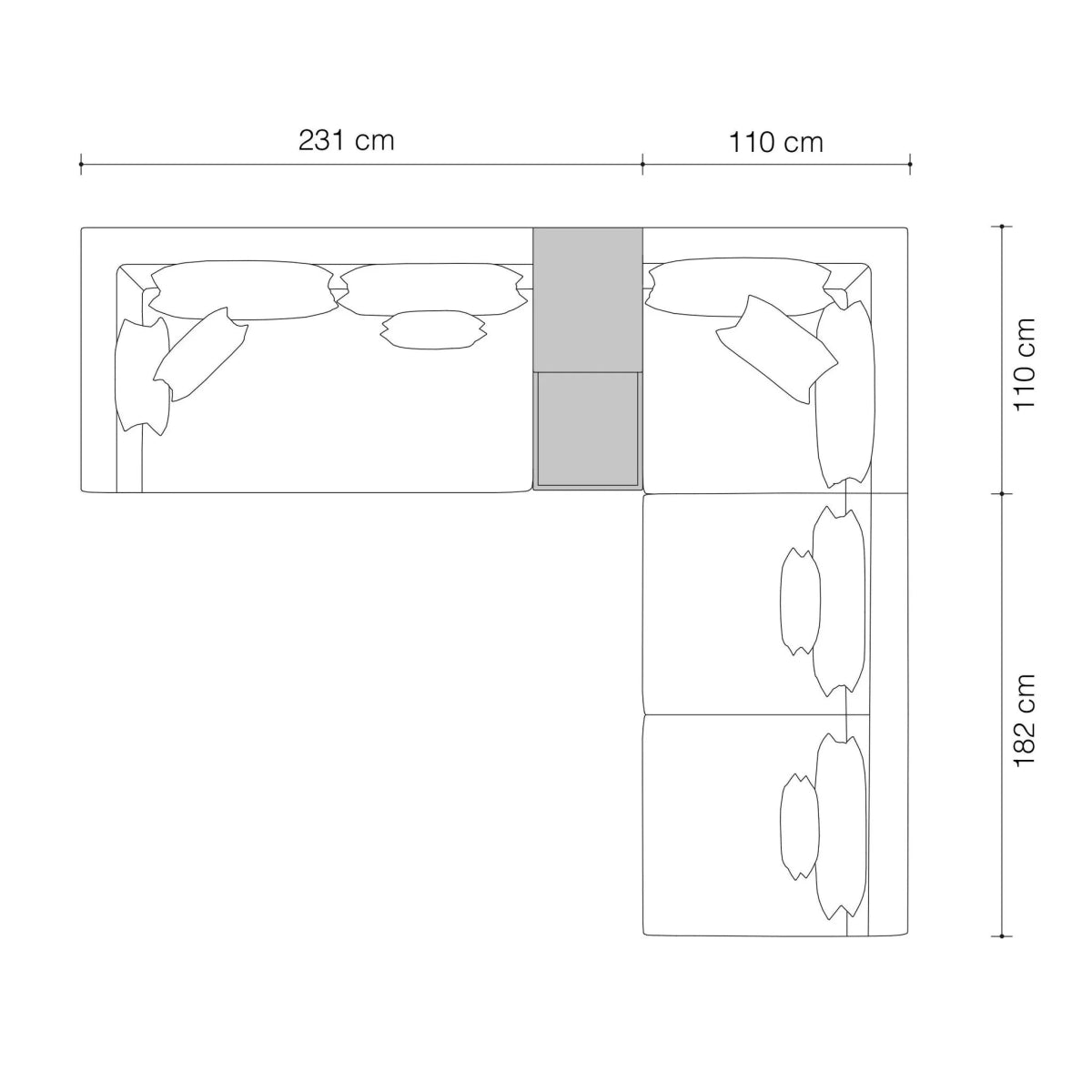 Eichholtz Sofa Endless Eichholtz 114290