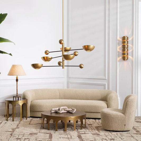 Eichholtz swivel chair Doria
