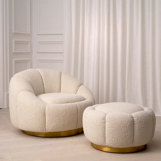 Eichholtz swivel chair Inger