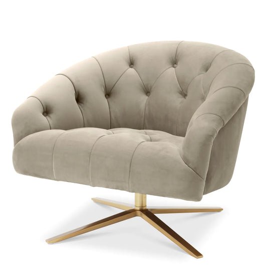 Eichholtz swivel chair Gardner