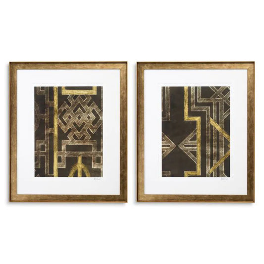 Eichholtz Kunstdrucke Trellis Pattern by Ethan Harper I