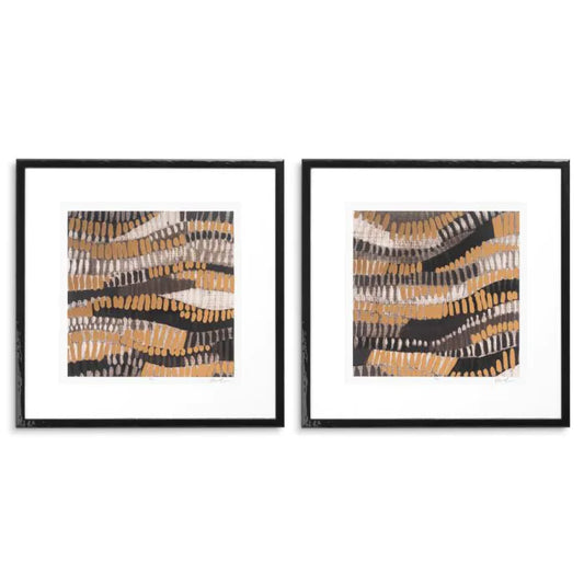 Eichholtz Kunstdrucke Metallic Undulation by June Erica Ves