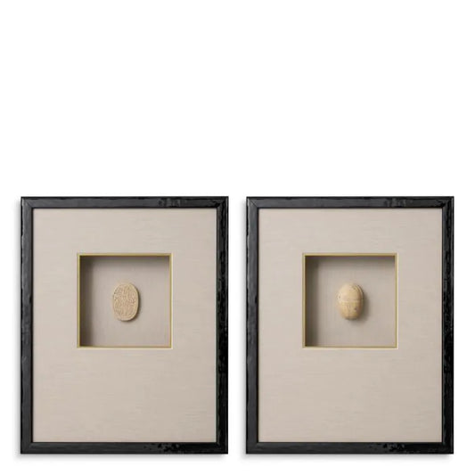 Eichholtz Wanddekoobjekt Intarsienkunst Menes
