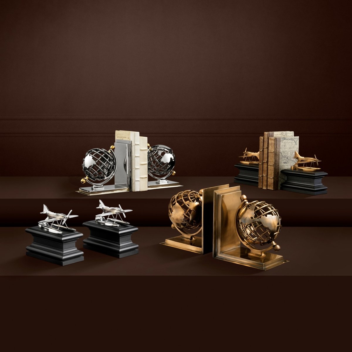 Eichholtz Buchstütze Globe Eichholtz 105302