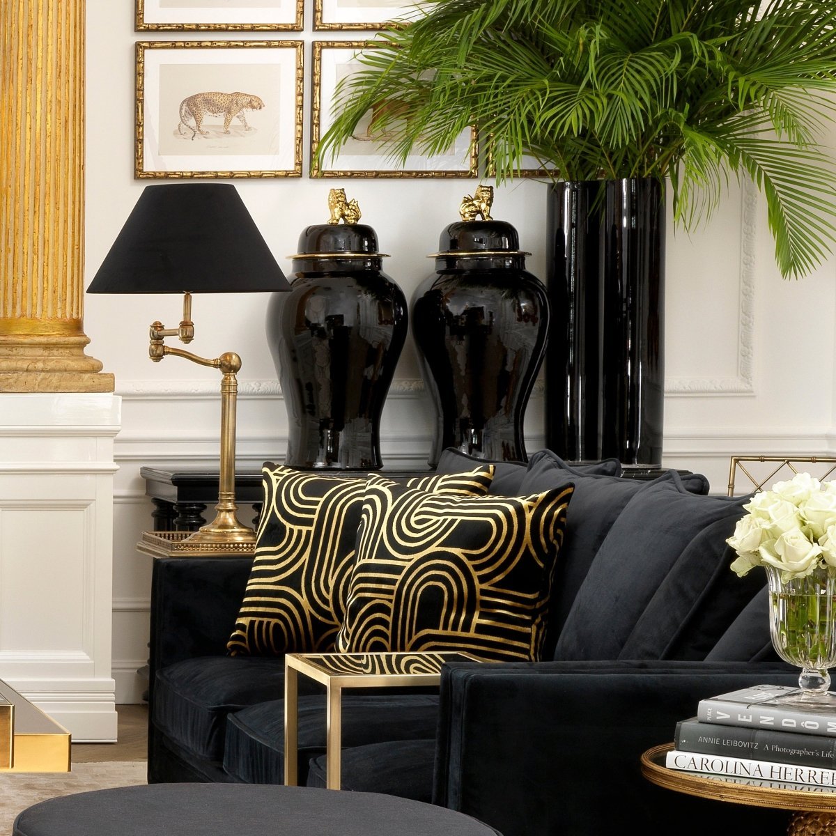 Eichholtz Dekoobjekt Vase Golden Dragon L Eichholtz 110687