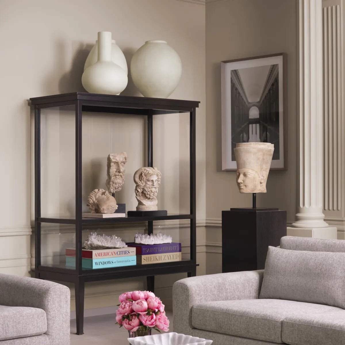 Eichholtz Dekoobjekt Vase Moon Dekoobjekt Keramikvase Eichholtz TM0036