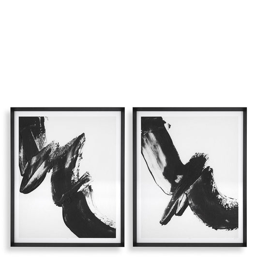 Eichholtz Kunstdrucke Black expression set Eichholtz 116661