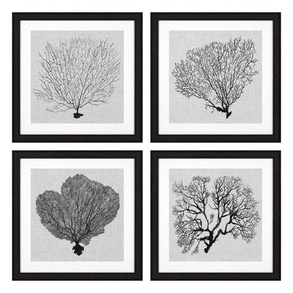Eichholtz Kunstdrucke Shadow Sea Fans Eichholtz 112752