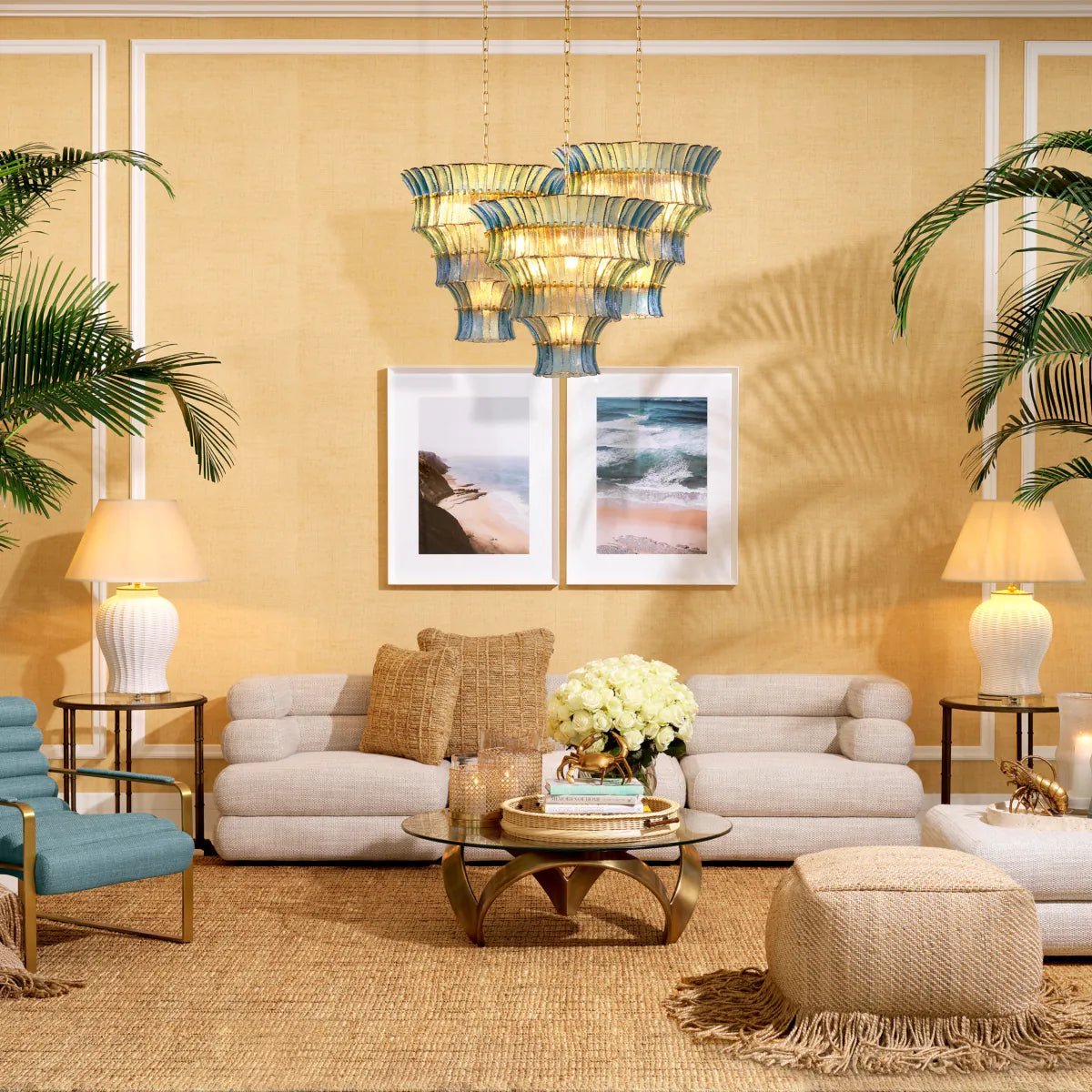 Eichholtz Modular Sofa Malaga - mittleres Modul Eichholtz 118381