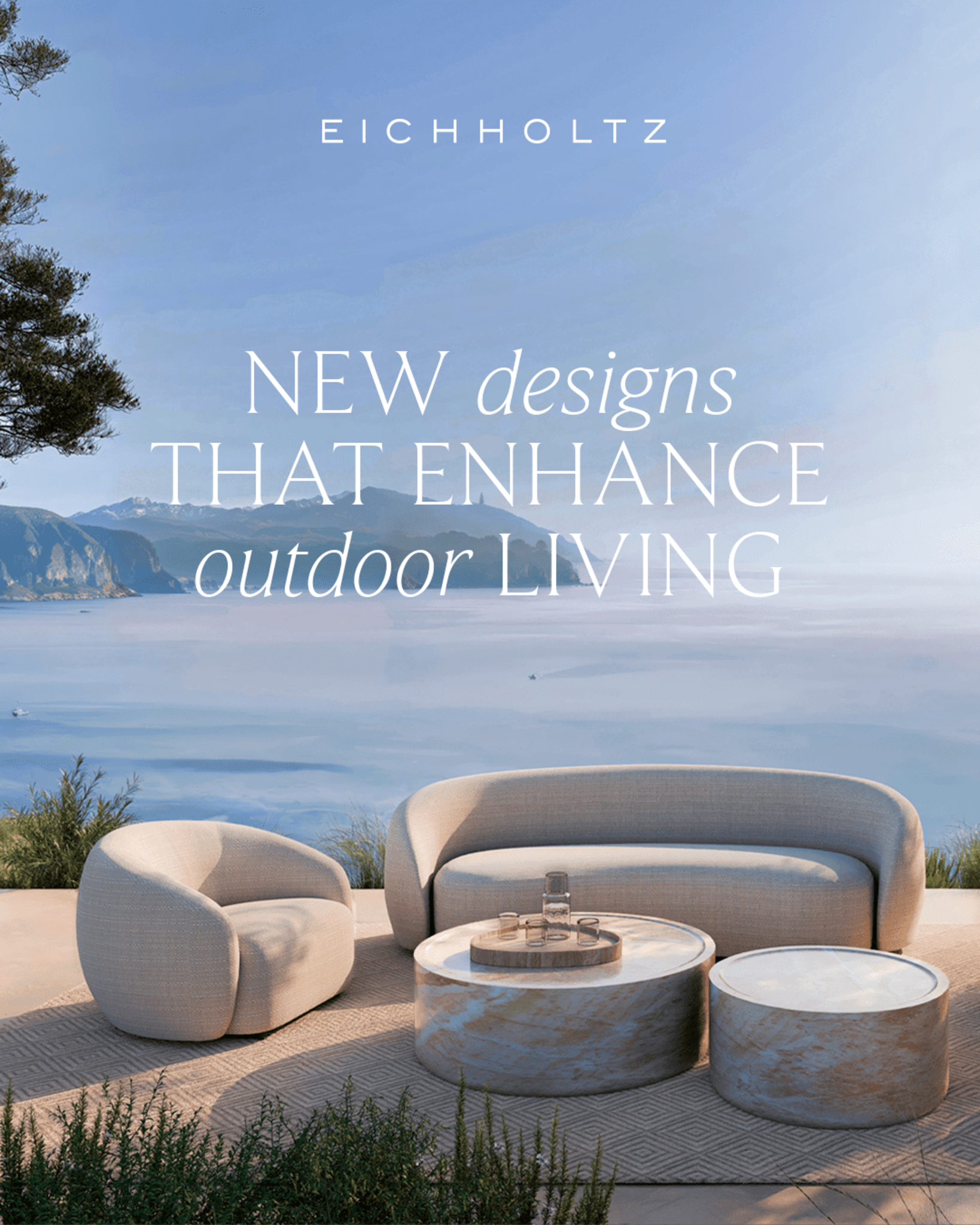 Outdoor Möbel- und Lounge-Kollektion von Eichholtz, Frühjahr 2025 – stilvolle Designs für Garten und Terrasse
