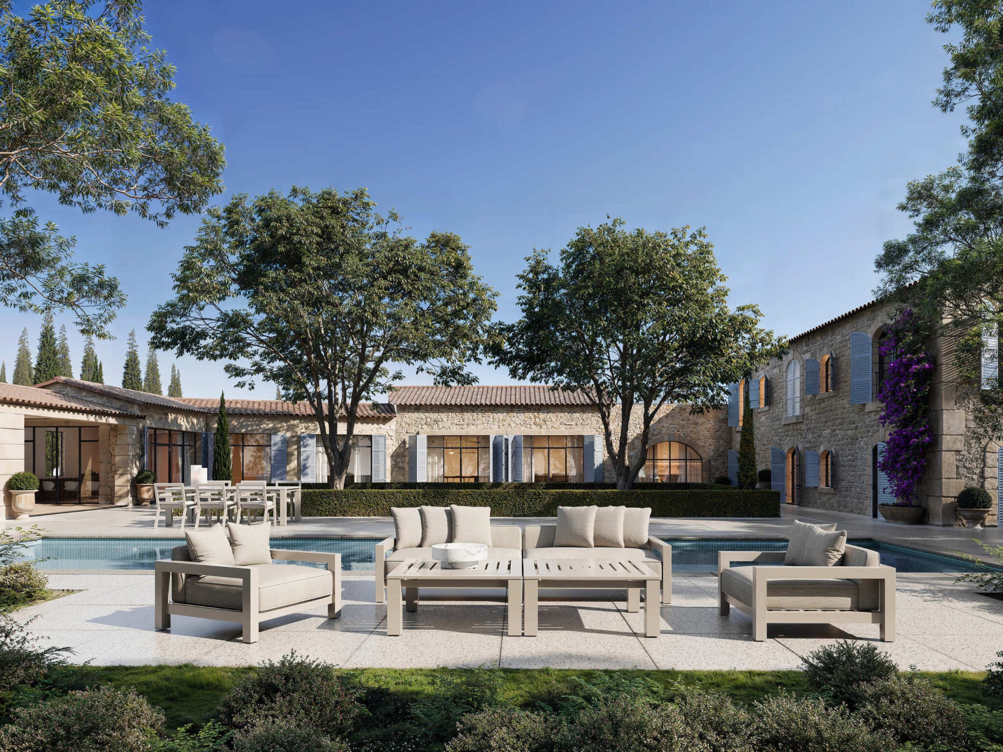 Outdoor Möbel- und Lounge-Kollektion von Eichholtz, Frühjahr 2025 – stilvolle Designs für Garten und Terrasse