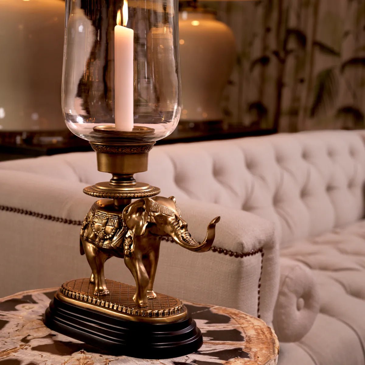 Eichholtz Outlet Windlicht Elephant Eichholtz Outlet 110091