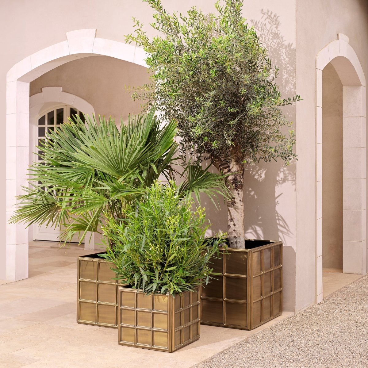 Eichholtz Pflanzentopf Grid M Eichholtz 116867