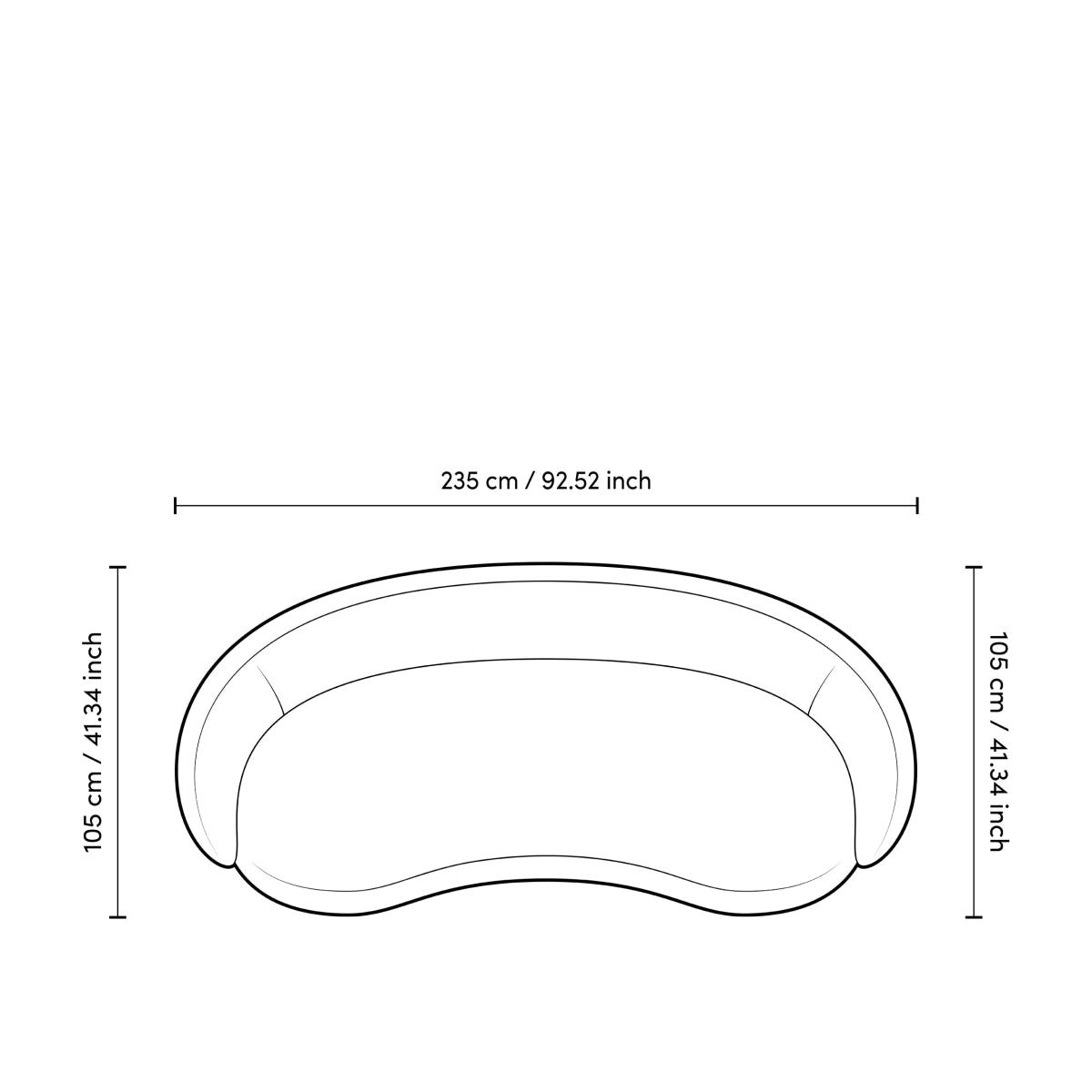 Eichholtz Sofa Amore Eichholtz 115480