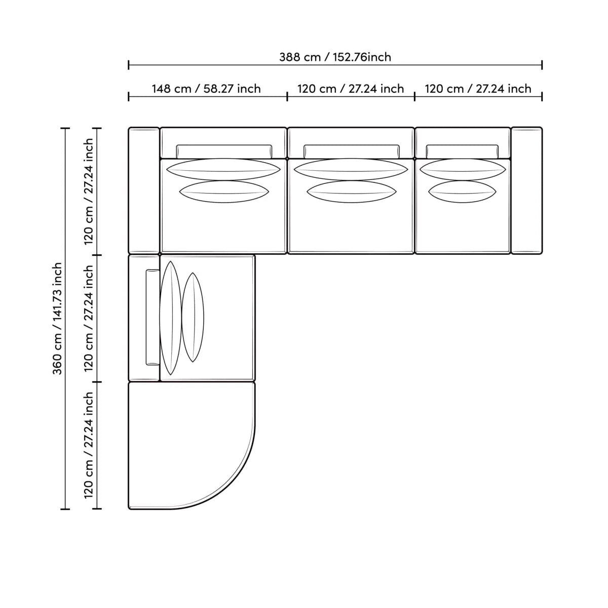 Eichholtz Sofa Lounge Club Eichholtz 116419