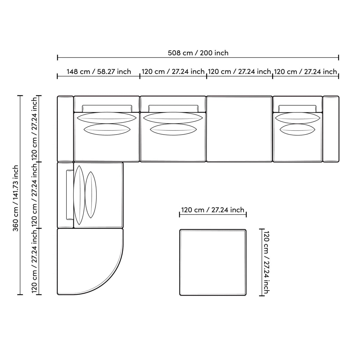 Eichholtz Sofa Lounge Club Eichholtz 116419