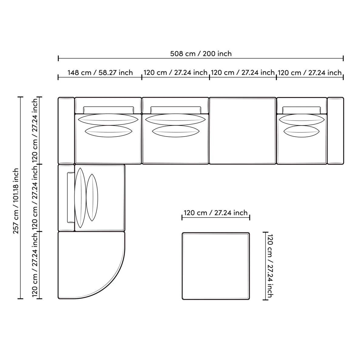 Eichholtz Sofa Lounge Club Eichholtz 119082